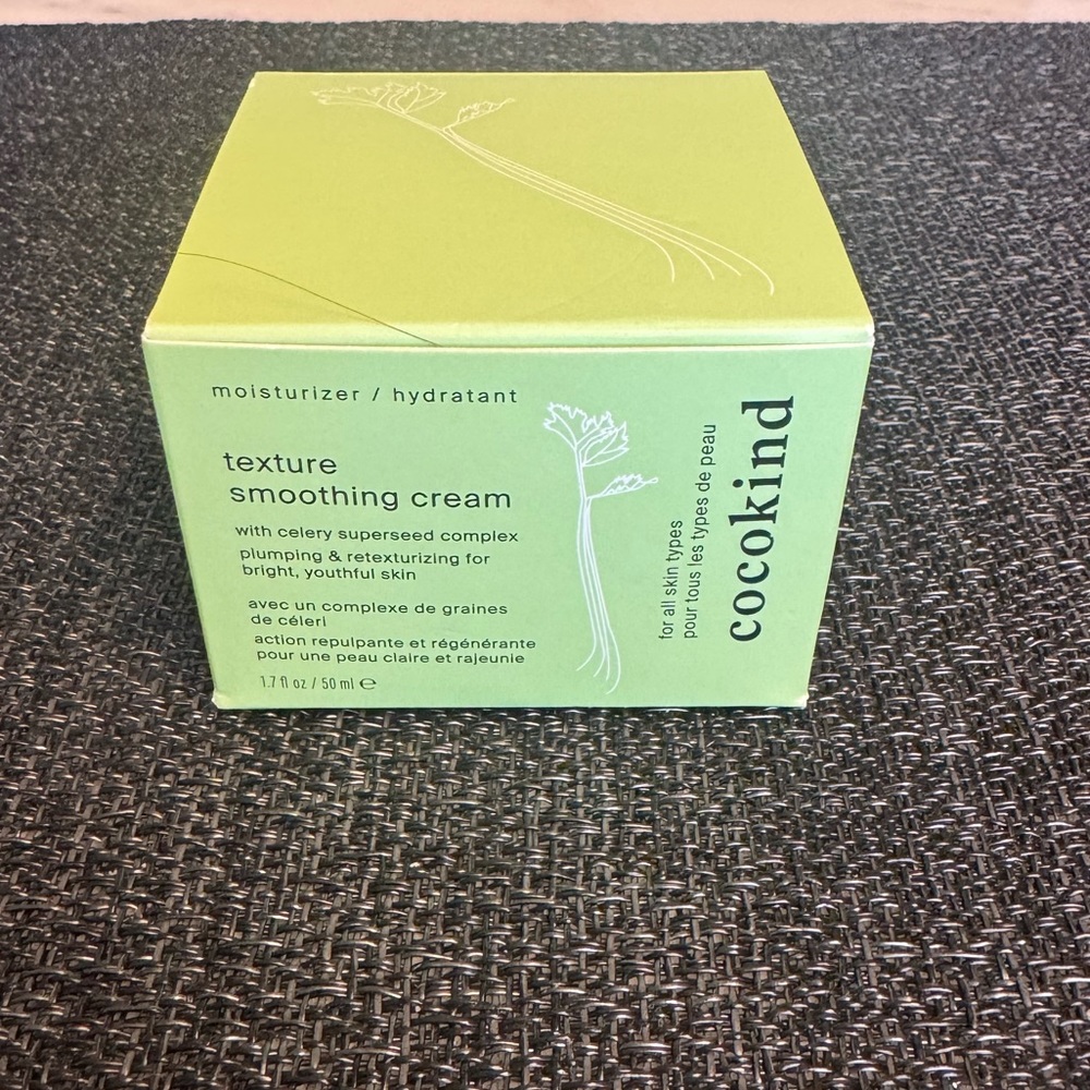 Cocokind texture smoothing cream - BRAND NEW - light weight moisturizer